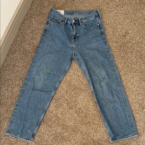 Men's Blue Straight Jeans
